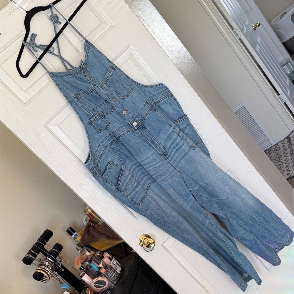 Women's Denim Overalls